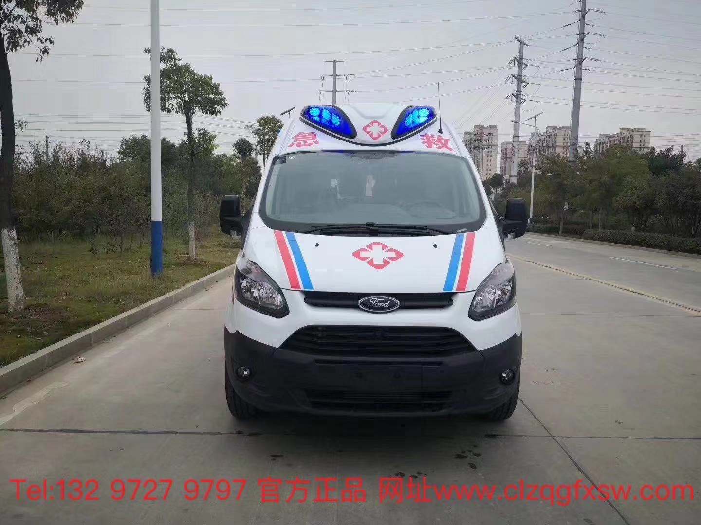 1台福特新全顺V362救护糖心vlog---发往湖南衡阳